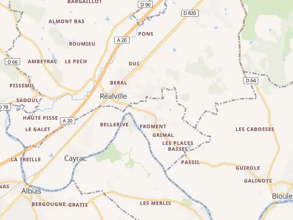 Plan de Cayrac