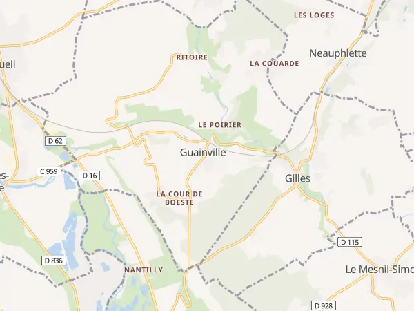 Plan de Guainville