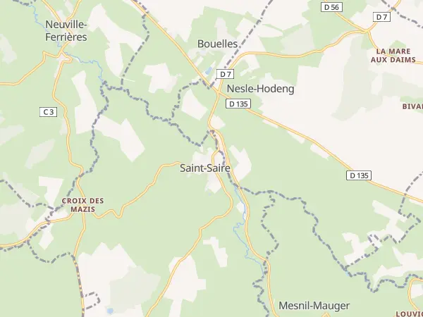 Plan de Saint-Saire