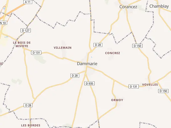 Plan de Dammarie