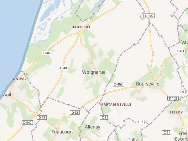 Plan de Woignarue