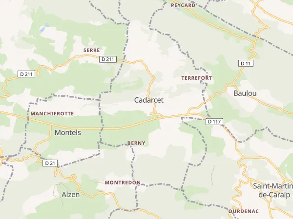 Plan de Cadarcet