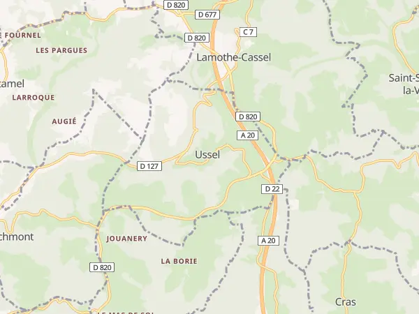 Plan de Ussel