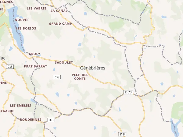 Plan de Génébrières