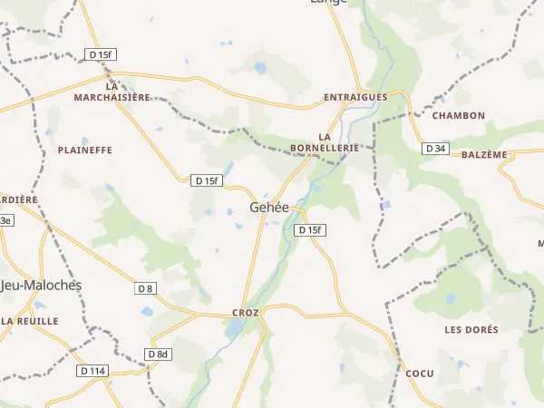 Plan de Gehée