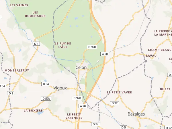 Plan de Celon