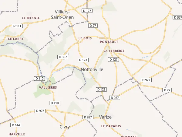 Plan de Nottonville