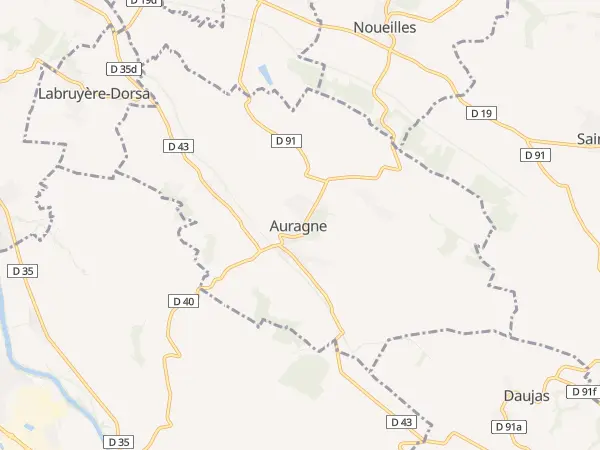Plan de Auragne