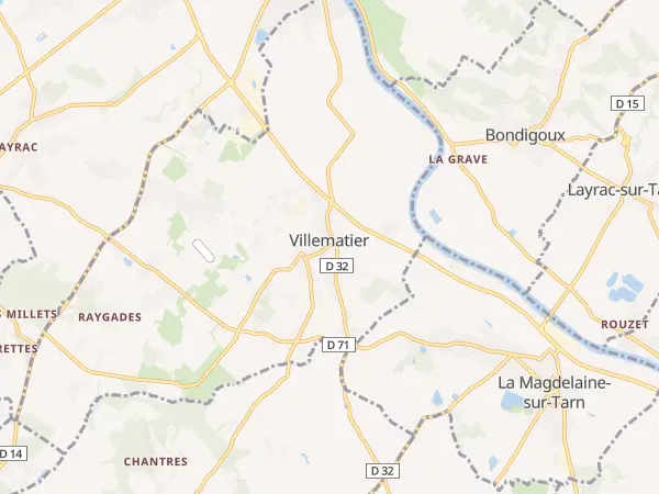 Plan de Villematier