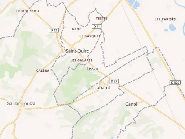 Plan de Lissac
