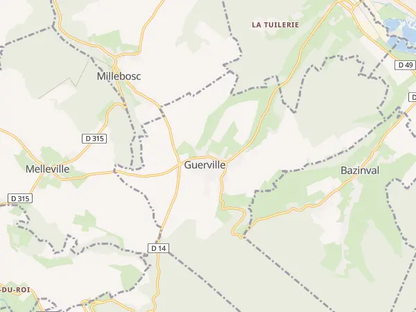 Plan de Guerville