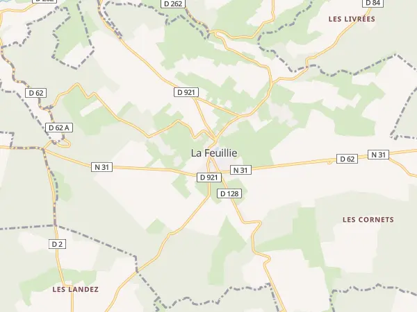 Plan de La Feuillie