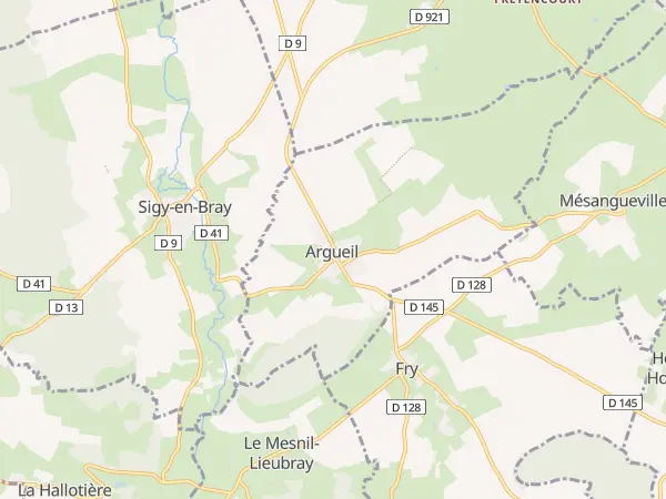 Plan de Argueil