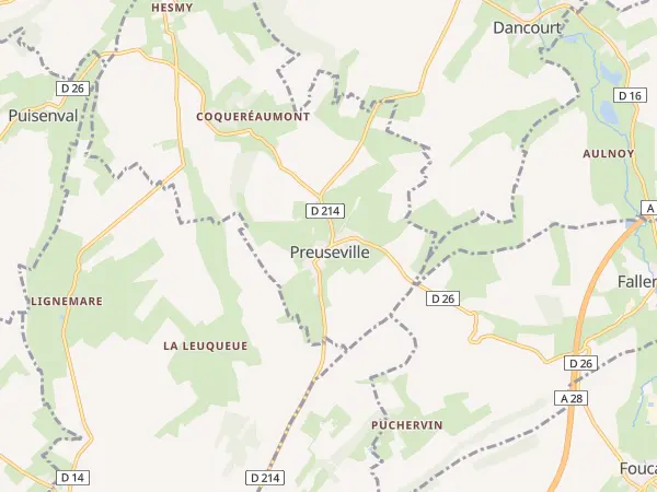 Plan de Preuseville