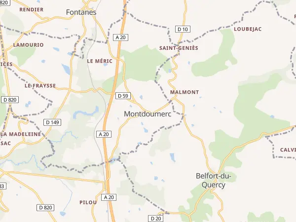 Plan de Montdoumerc