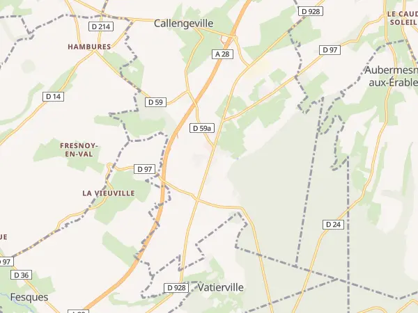 Plan de Callengeville