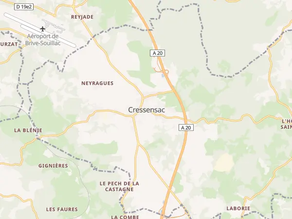 Plan de Cressensac-Sarrazac