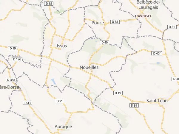 Plan de Noueilles