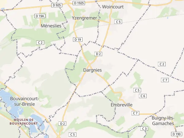 Plan de Dargnies