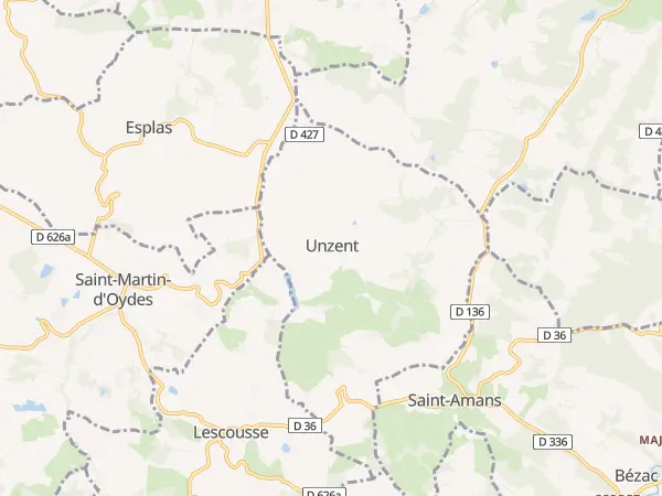 Plan de Unzent
