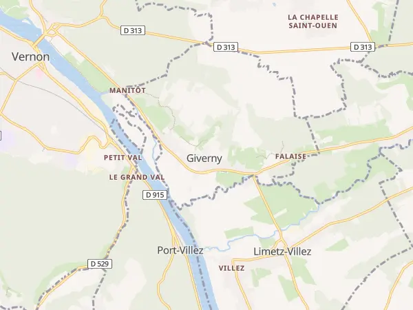 Plan de Giverny