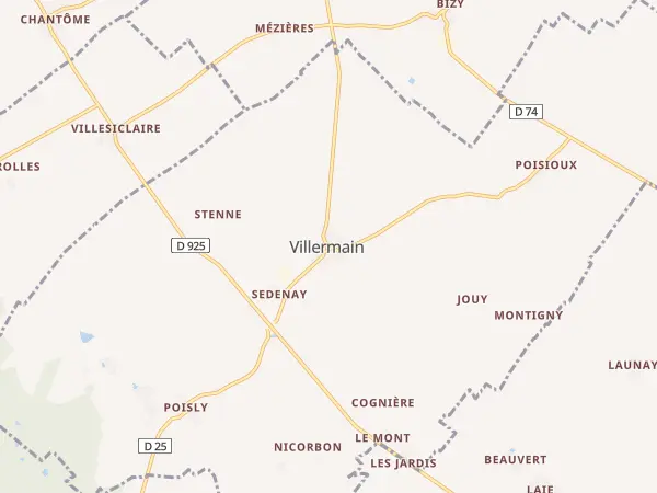 Plan de Villermain