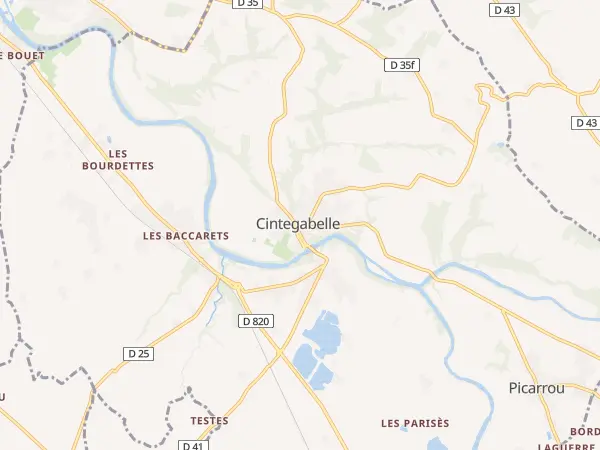 Plan de Cintegabelle