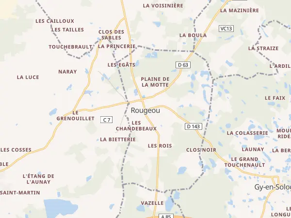 Plan de Rougeou