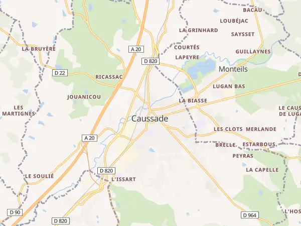 Plan de Caussade