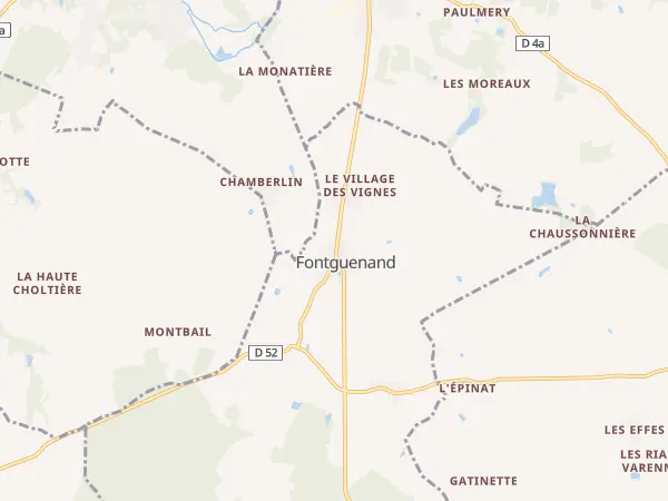 Plan de Fontguenand