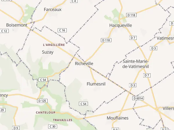 Plan de Richeville