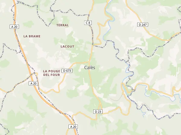 Plan de Calès