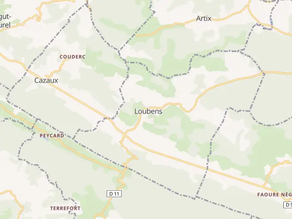 Plan de Loubens