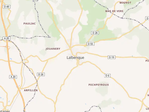 Plan de Lalbenque