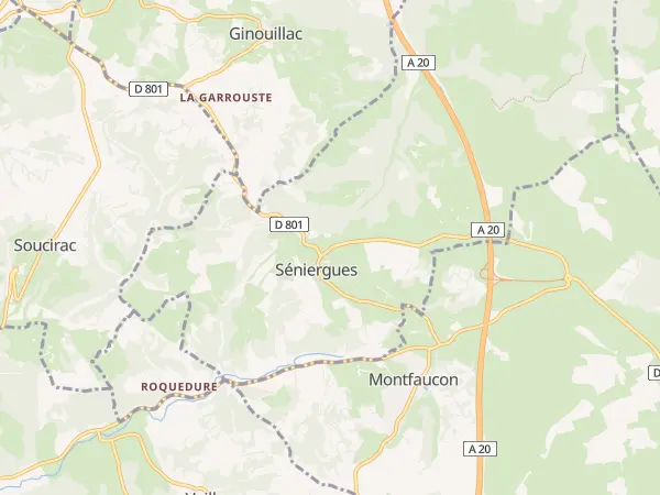 Plan de Séniergues