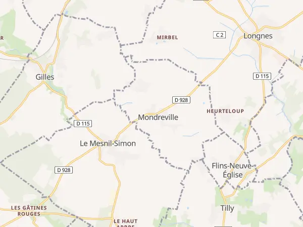 Plan de Mondreville