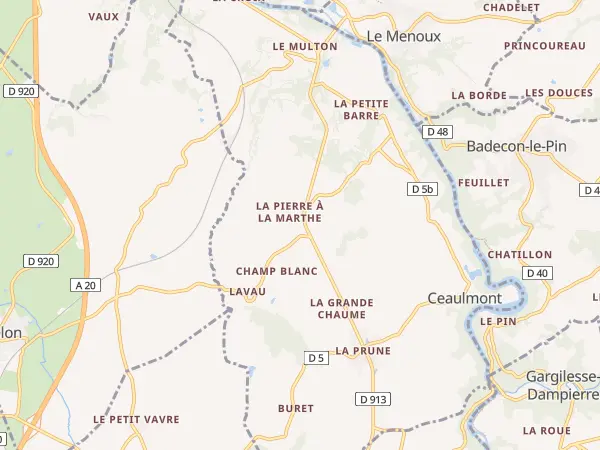 Plan de Ceaulmont