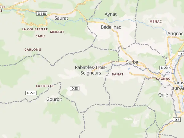 Plan de Rabat-les-Trois-Seigneurs