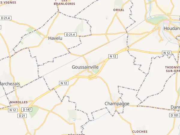 Plan de Goussainville