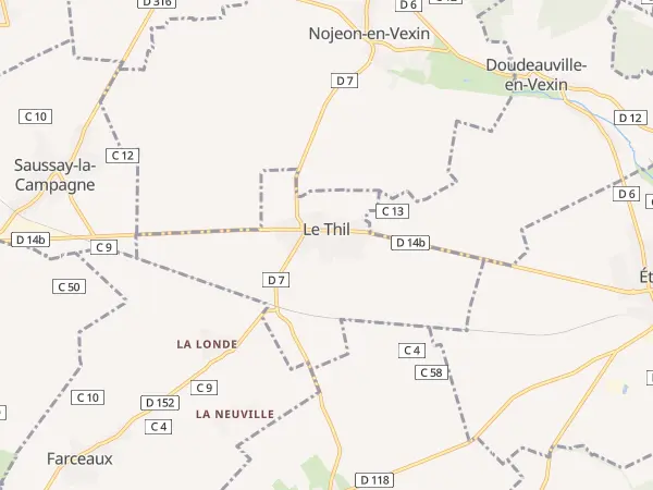 Plan du Thil
