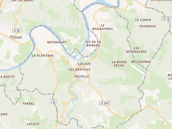 Plan de Lacave