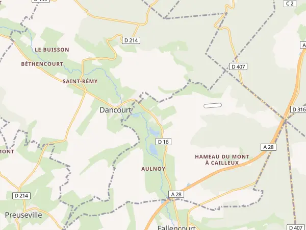 Plan de Saint-Riquier-en-Rivière