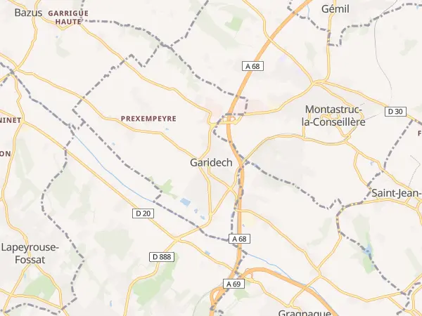 Plan de Garidech
