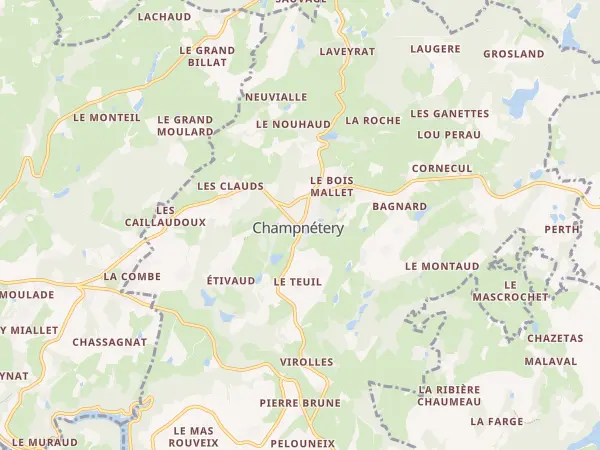 Plan de Champnétery