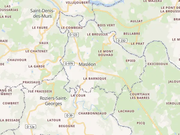 Plan de Masléon