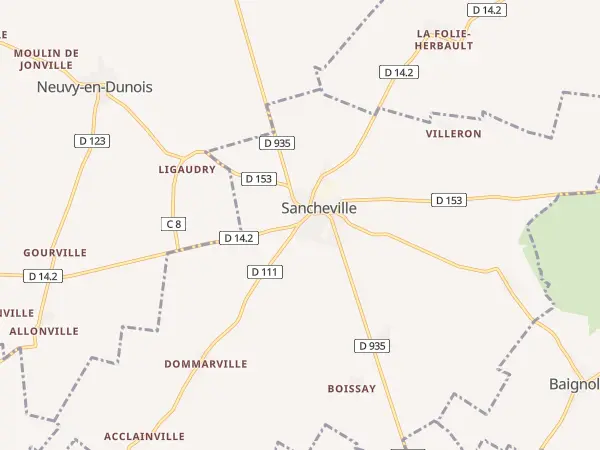 Plan de Sancheville