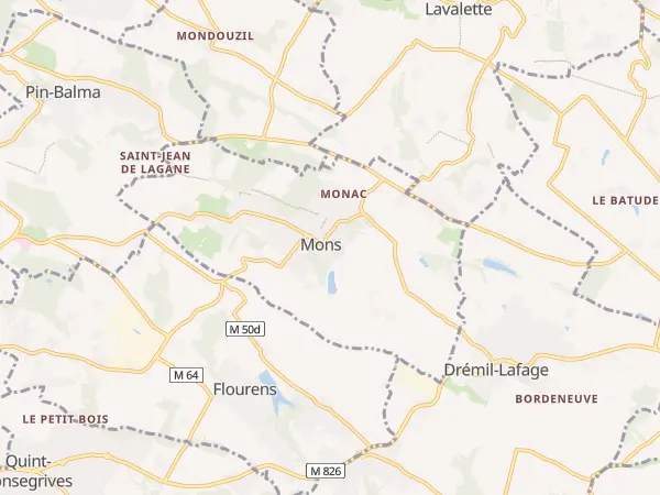 Plan de Mons