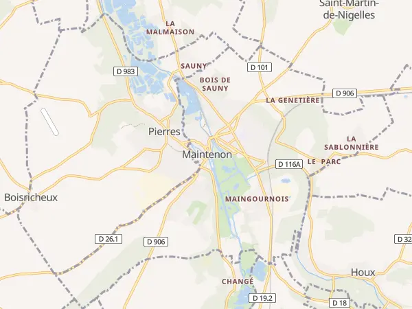 Plan de Maintenon