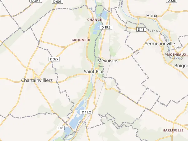 Plan de Saint-Piat