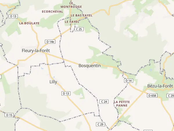 Plan de Bosquentin
